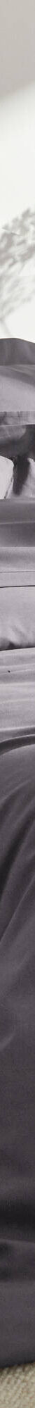 Linge de lit uni coton  (anthracite) Linge de lit uni coton  (anthracite)